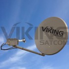 75cm Ka Antenna with HNS Transceiver Bracket