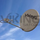 98cm Ka Antenna with HNS Transceiver Bracket