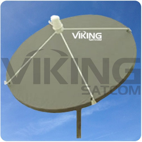 satellite dish snow cover